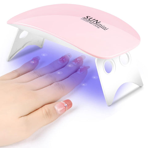 SUNmini Portable UV/LED Nail Lamp - 6W Gel Polish Dryer
